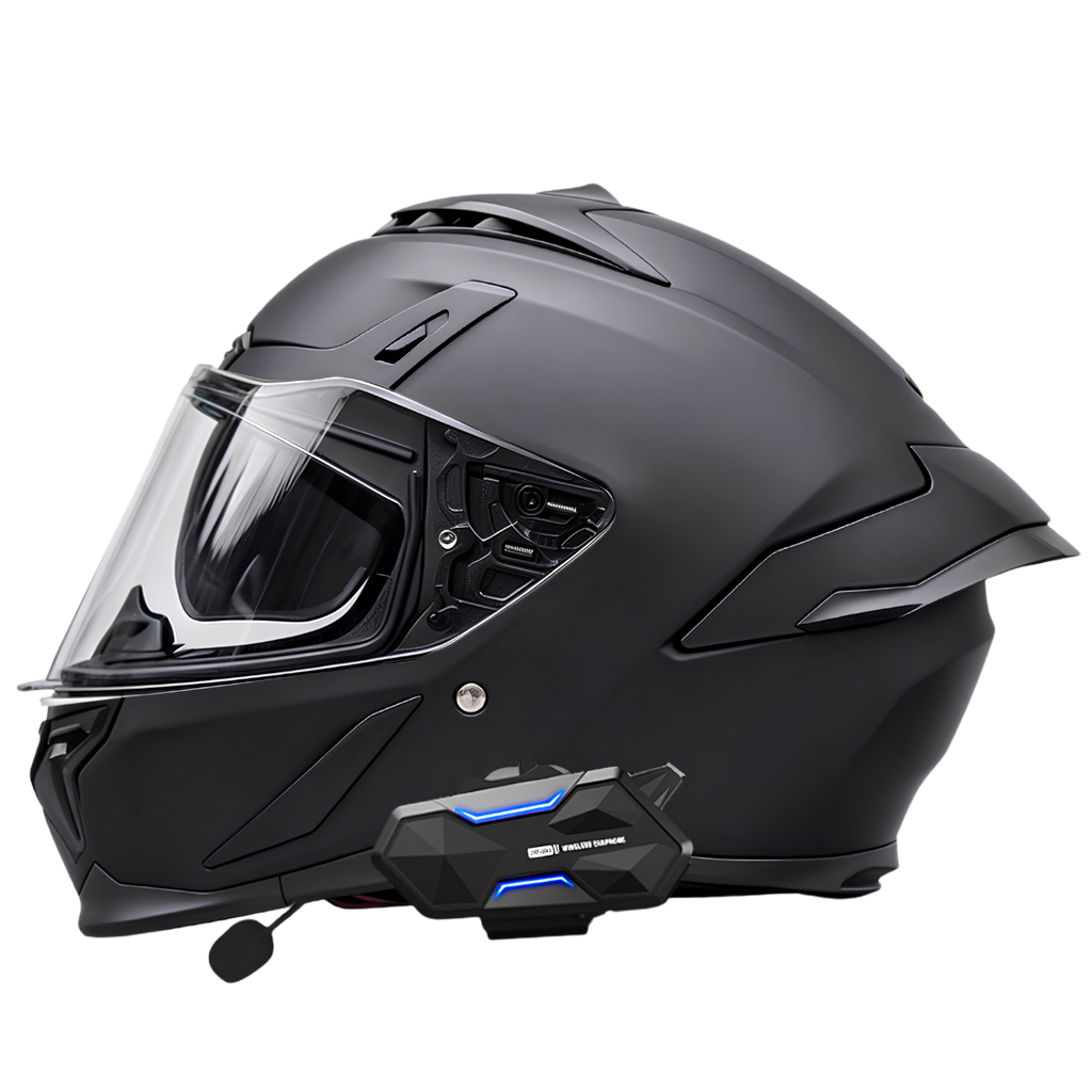 M2 Full Face Helmet with Bluetooth Intercom