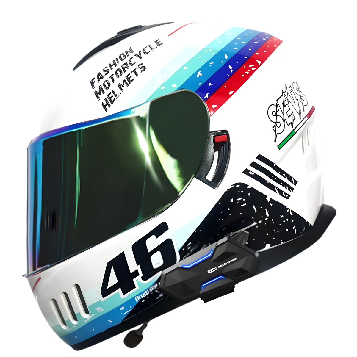VX-1 Full Face Helmet – Bluetooth Intercom Helmet