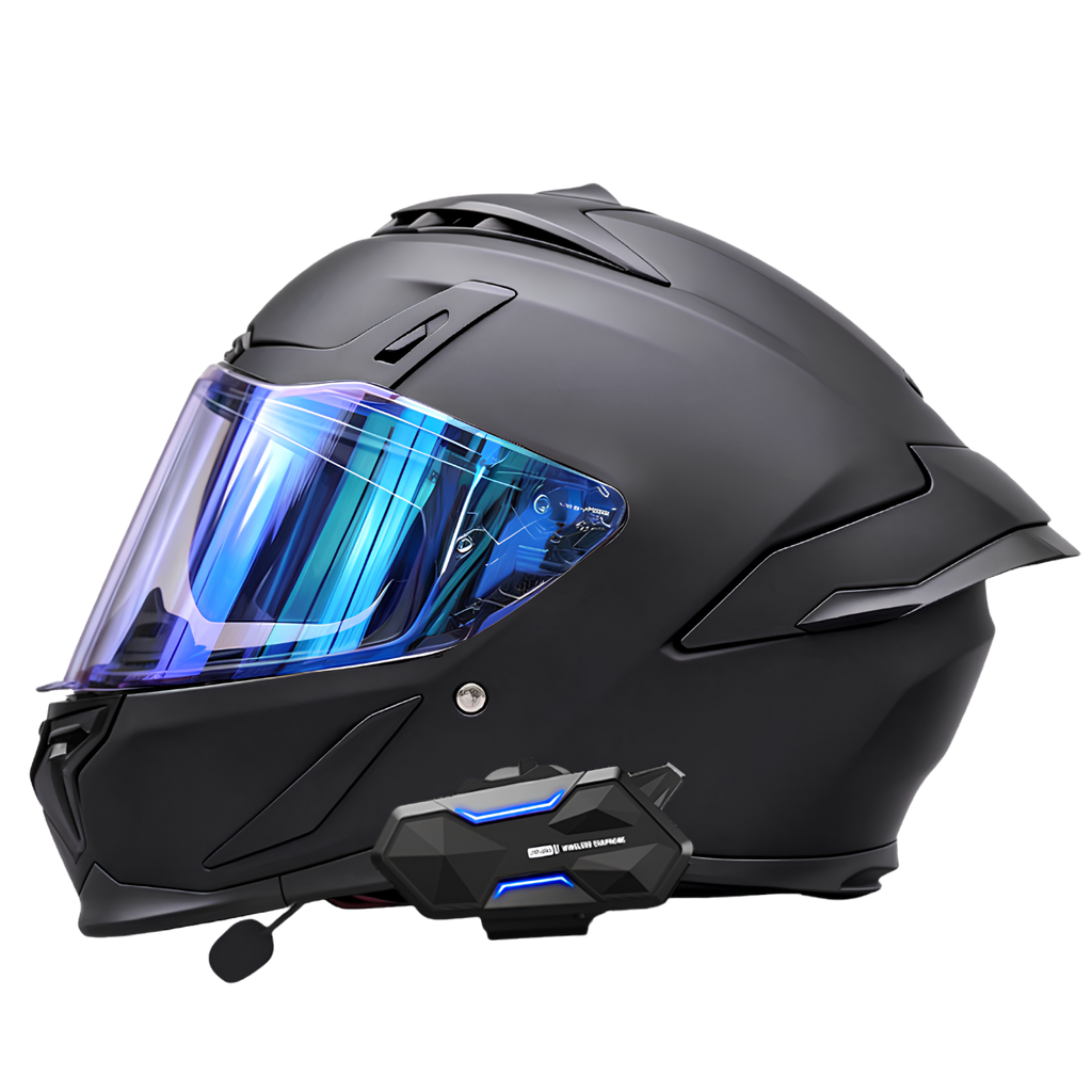 M2 Full Face Helmet with Bluetooth Intercom