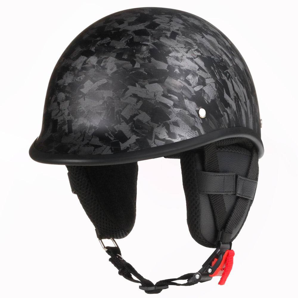 Smallest Polo SOA  Half Helmet - Matte Black