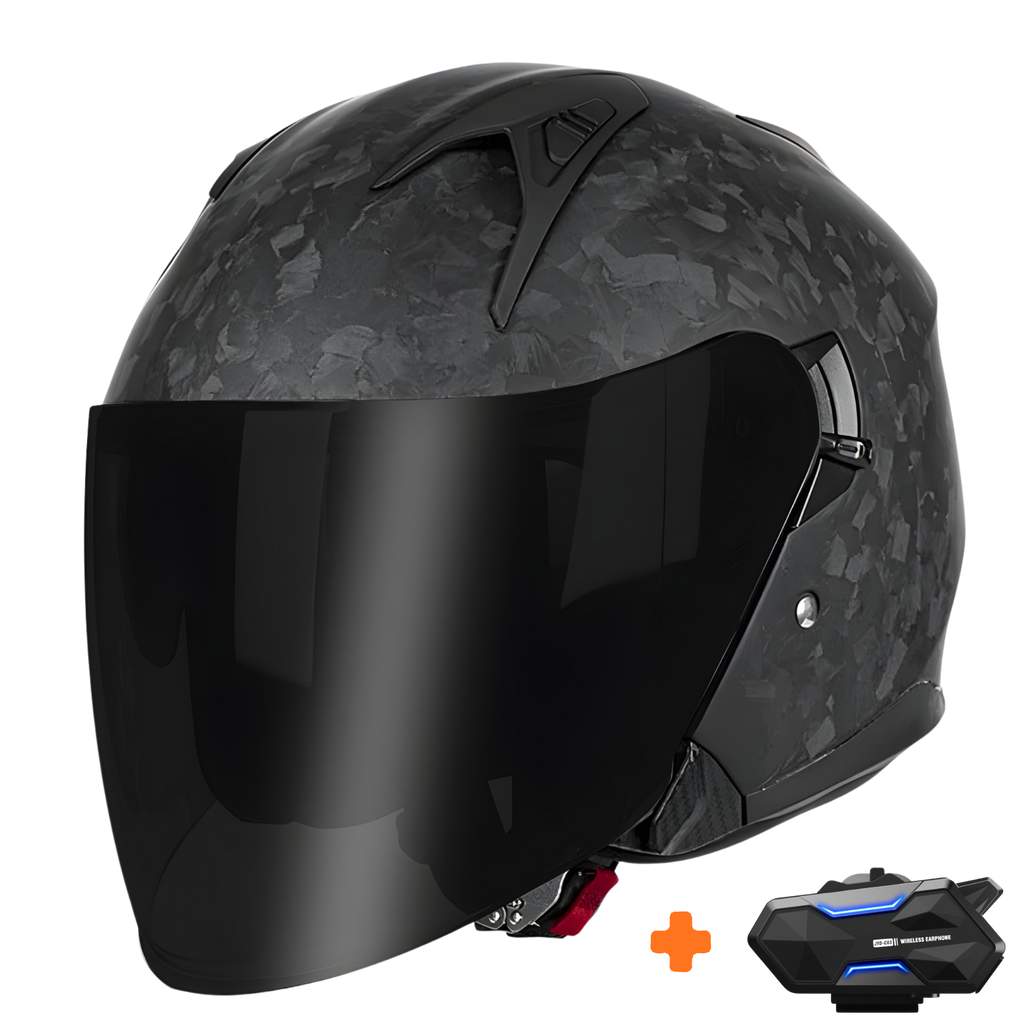 O5 Carbon Open Face Helmet