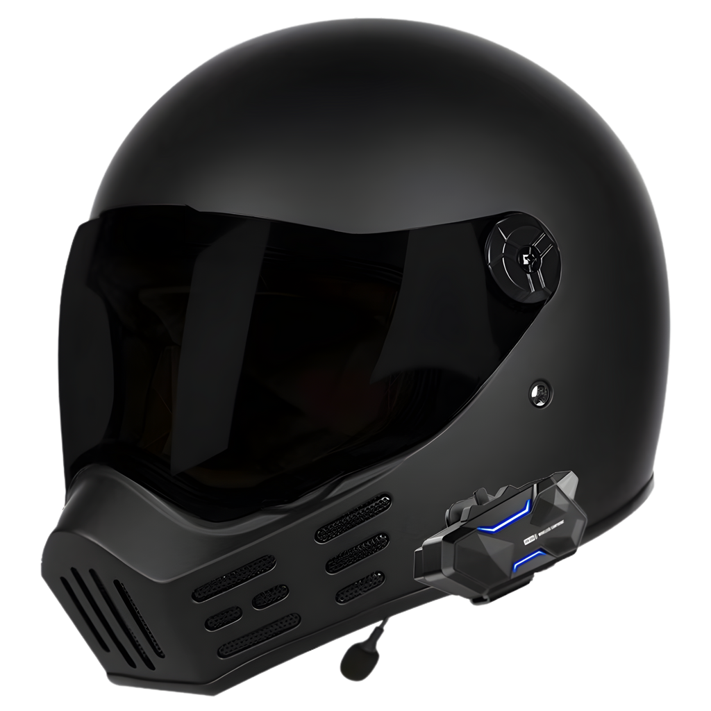 X1 Retro Helmet – Bluetooth Intercom (2–8 Riders)