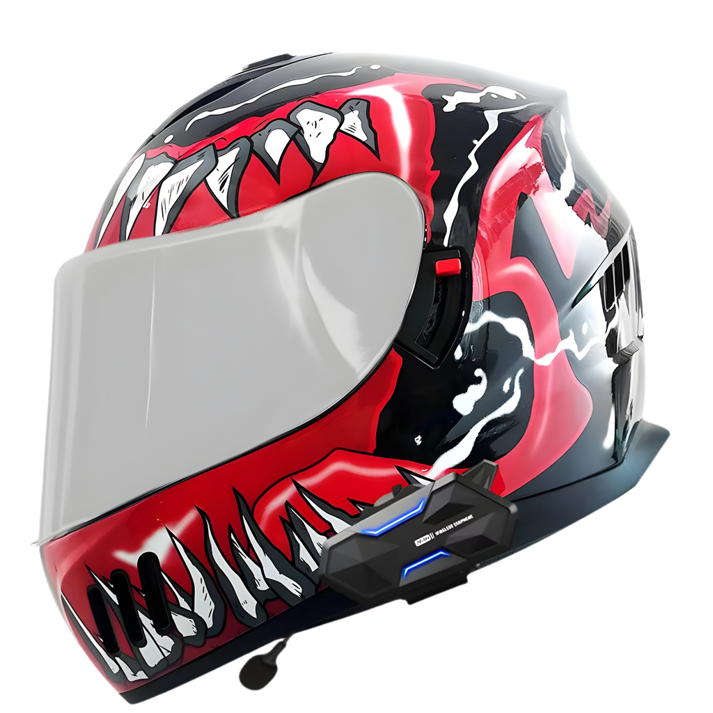 VX-1 Full Face Helmet – Bluetooth Intercom Helmet