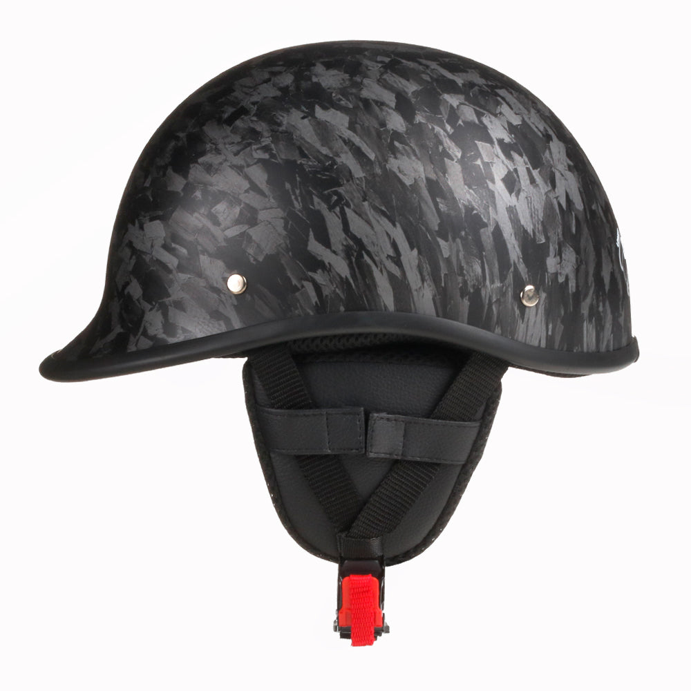 Smallest Polo SOA Half Helmet - Forged Black