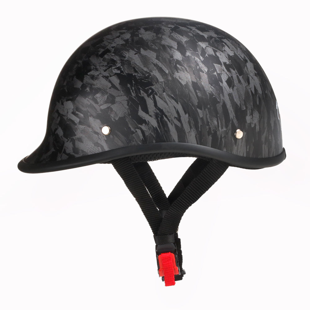 Smallest Polo SOA Half Helmet - Forged Black