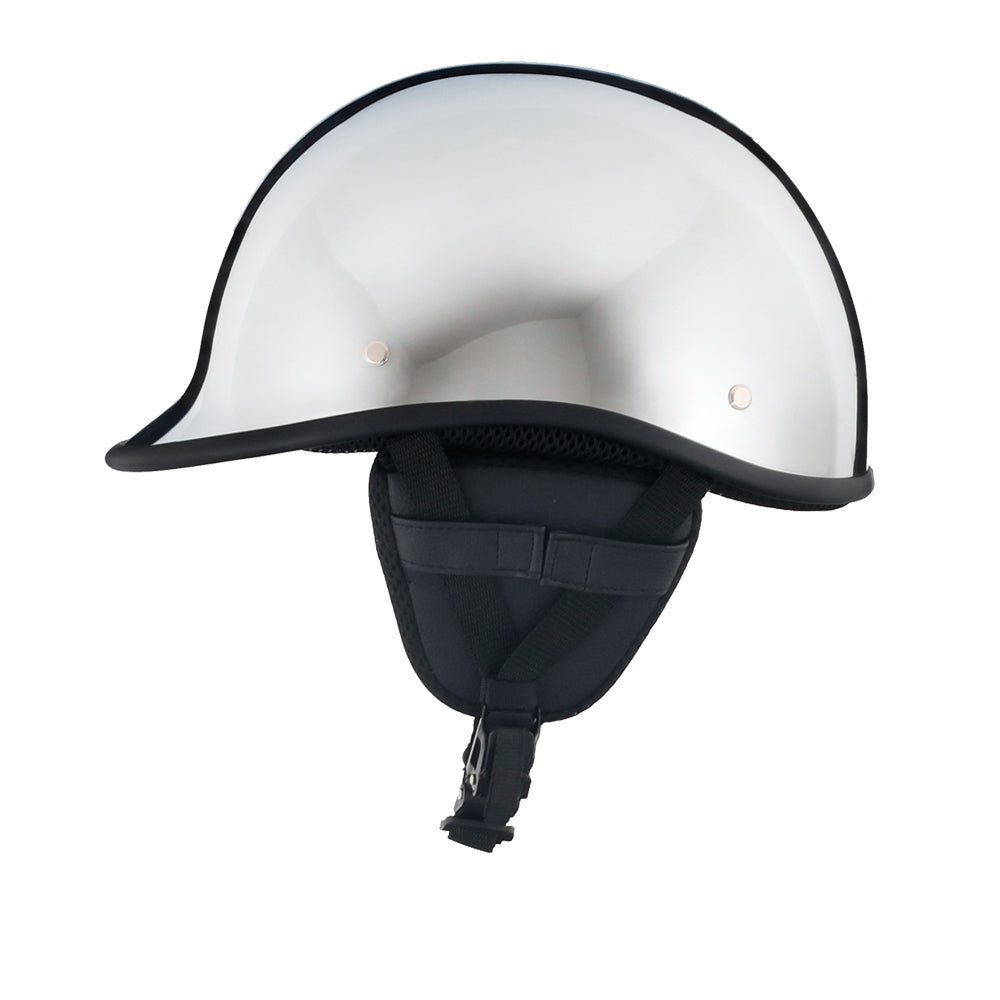 Smallest Polo SOA Half Helmet - Chrome