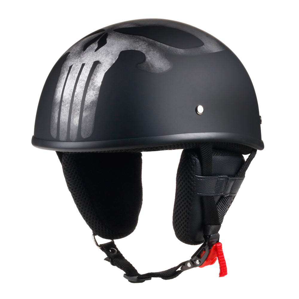 Smallest Beanie Helmet - Skull Retro