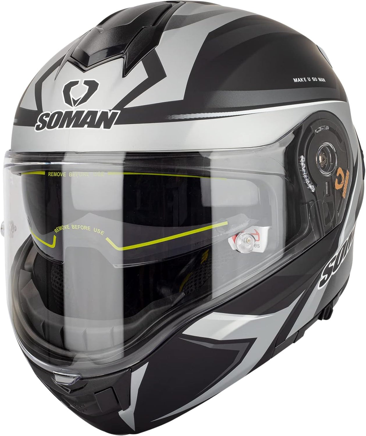 SM1 Modular Motorcycle Helmet – Dual Lens, ECE Certified