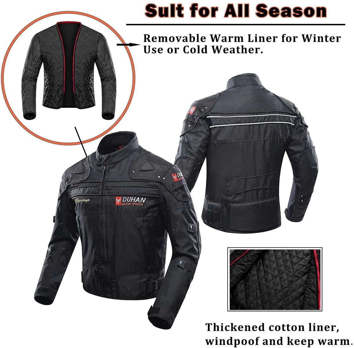 Utah Windproof Jacket - Full Body Protective
