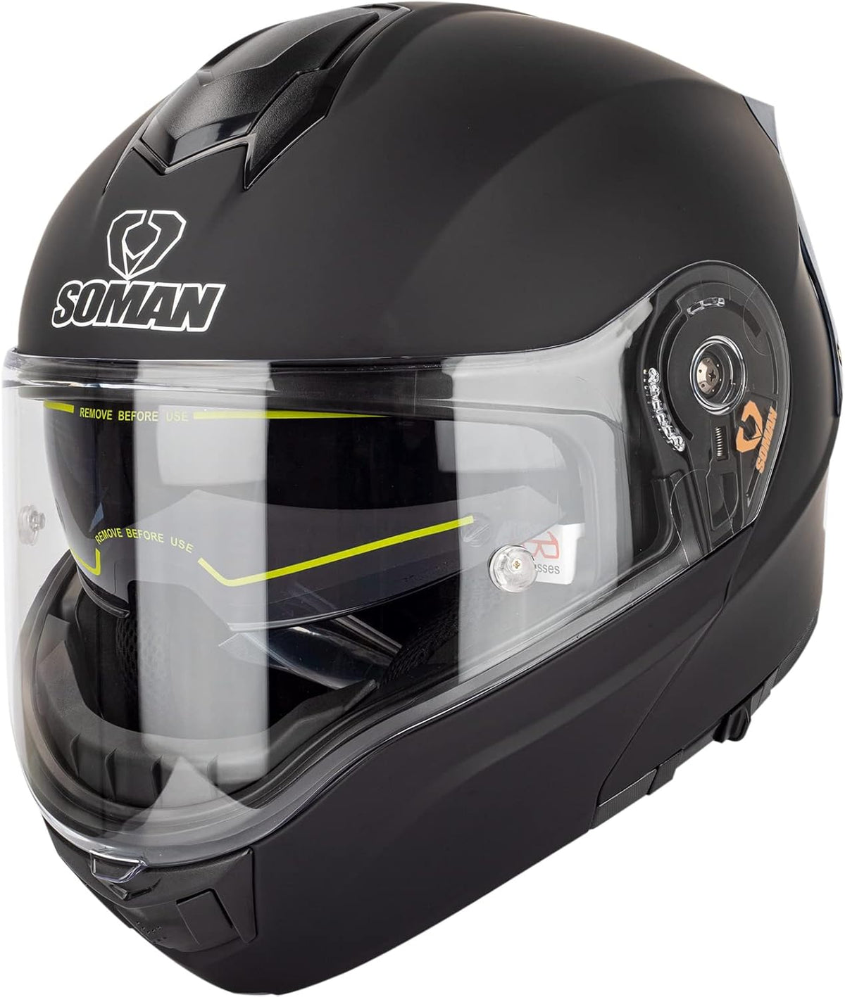 SM1 Modular Motorcycle Helmet – Dual Lens, ECE Certified