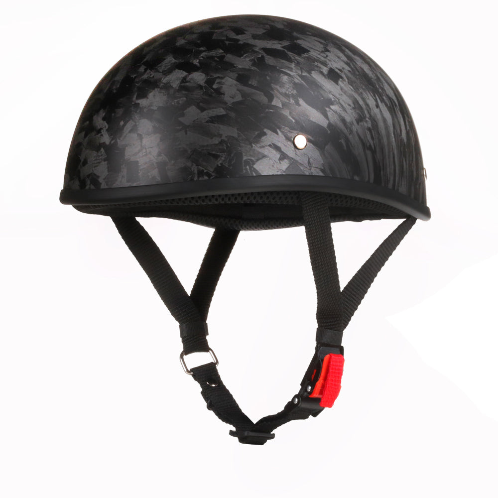 Smallest Beanie Half Helmet - Forged Black