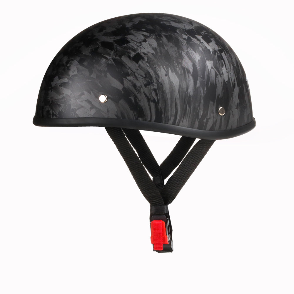 Smallest Beanie Half Helmet - Forged Black