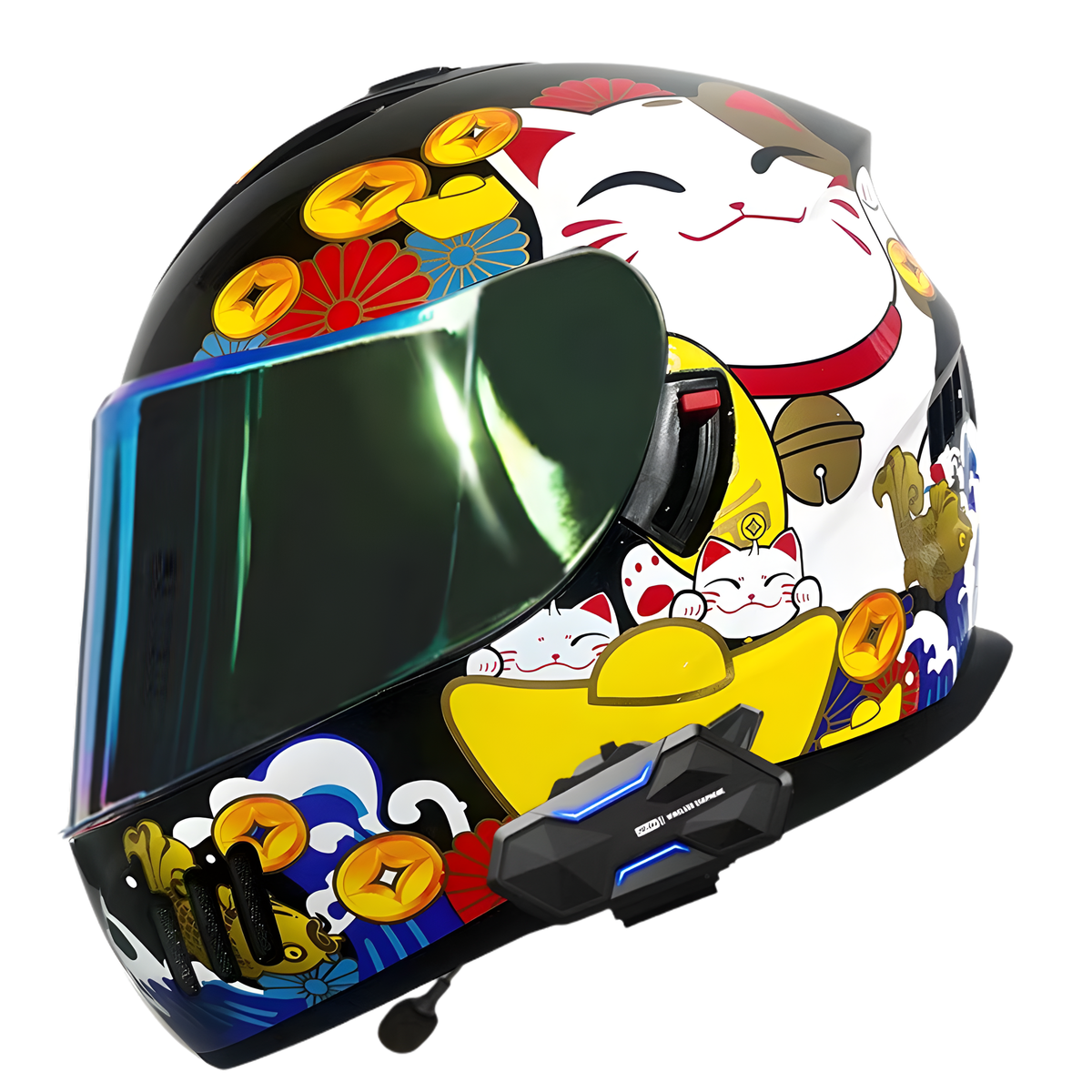 VX-1 Full Face Helmet – Bluetooth Intercom Helmet