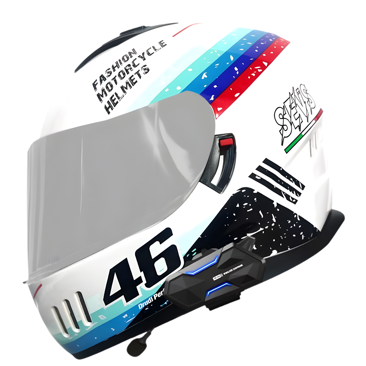 VX-1 Full Face Helmet – Bluetooth Intercom Helmet