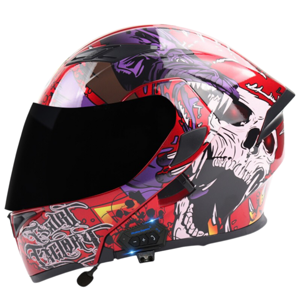 K1 Colored Modular Helmet - Bluetooth Headset