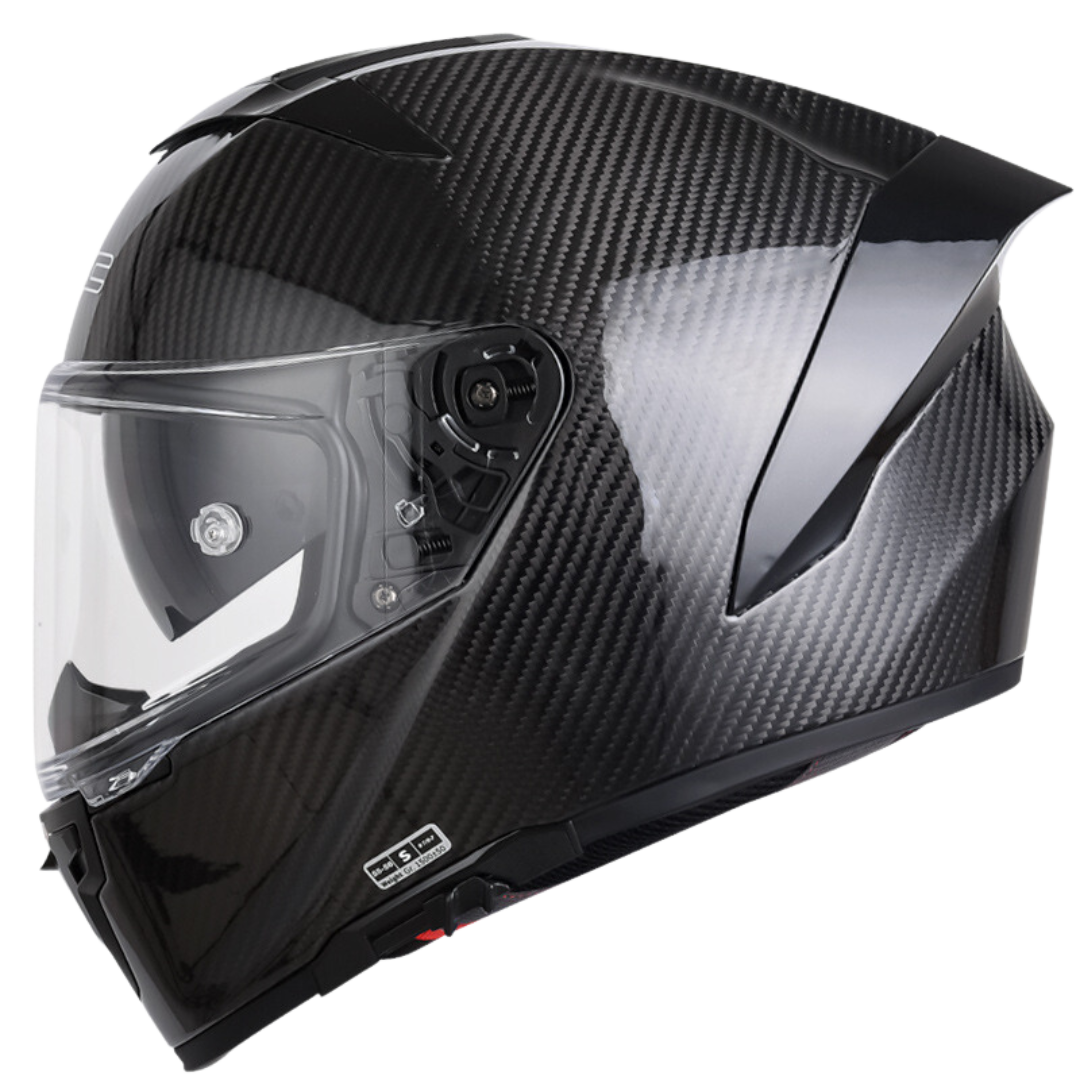K3 Carbon Fiber Helmet - Bluetooth Headset