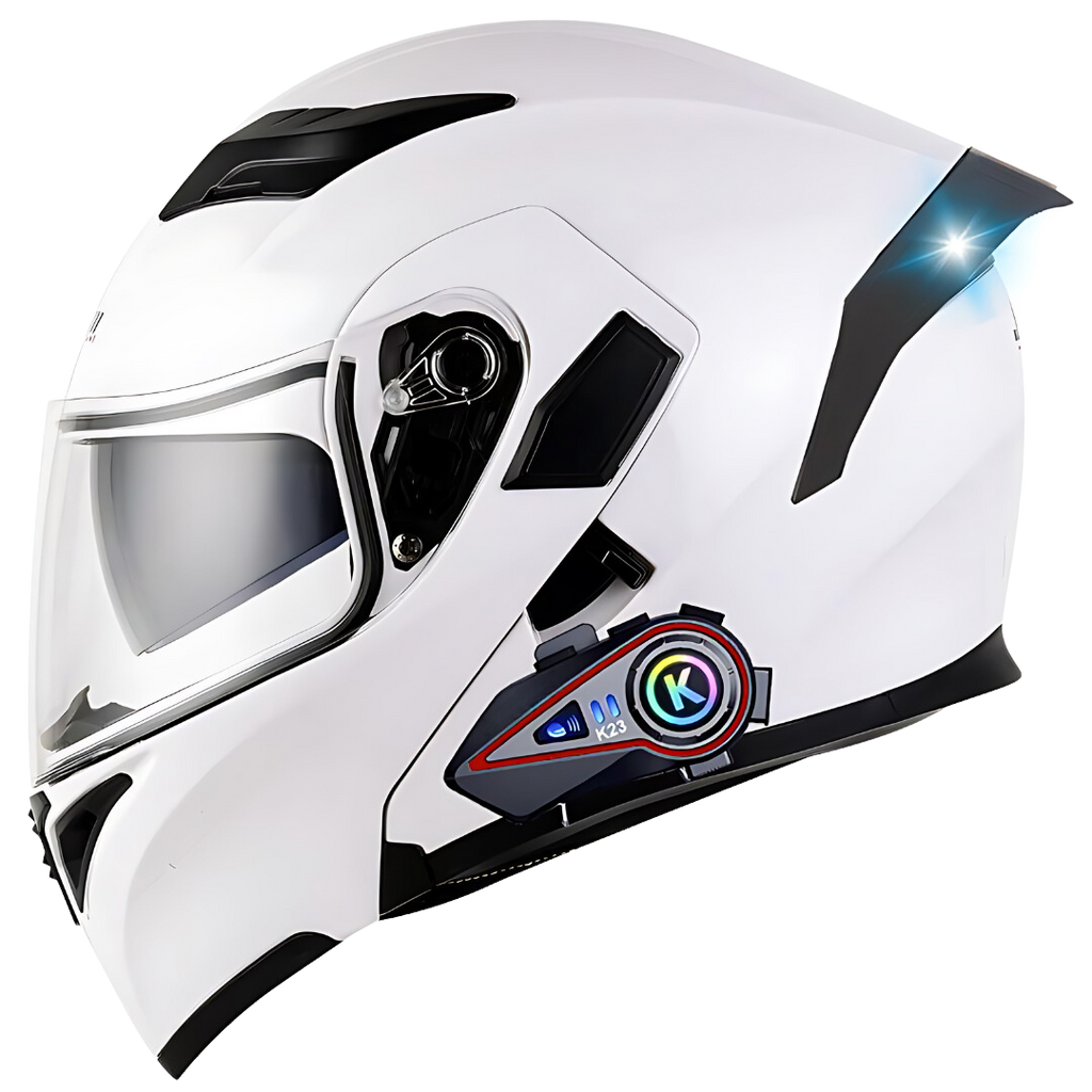 R6s Modular Helmet with Intercom Bluetooth Headset