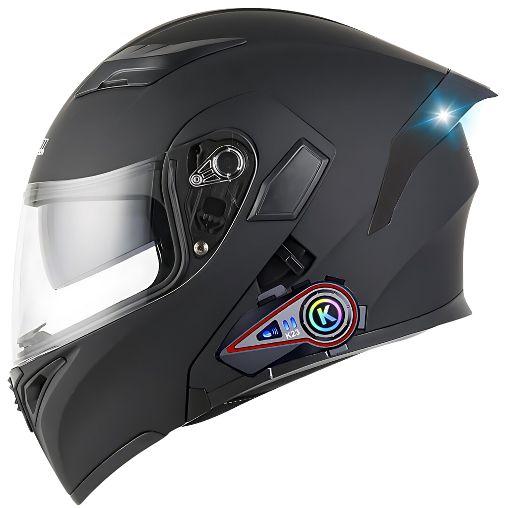 R6s Modular Helmet with Intercom Bluetooth Headset