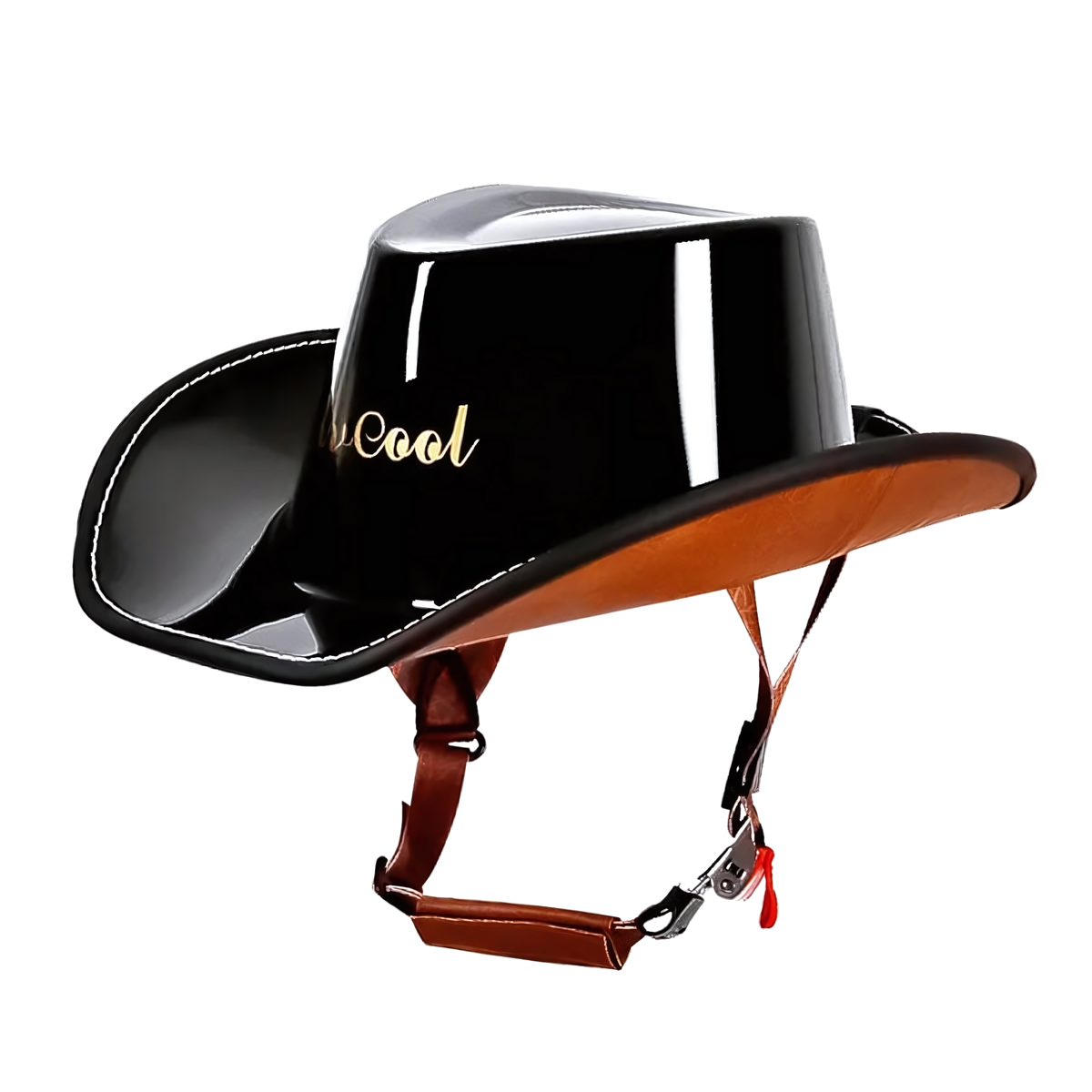 Retro Cowboy Motorcycle Half Helmet