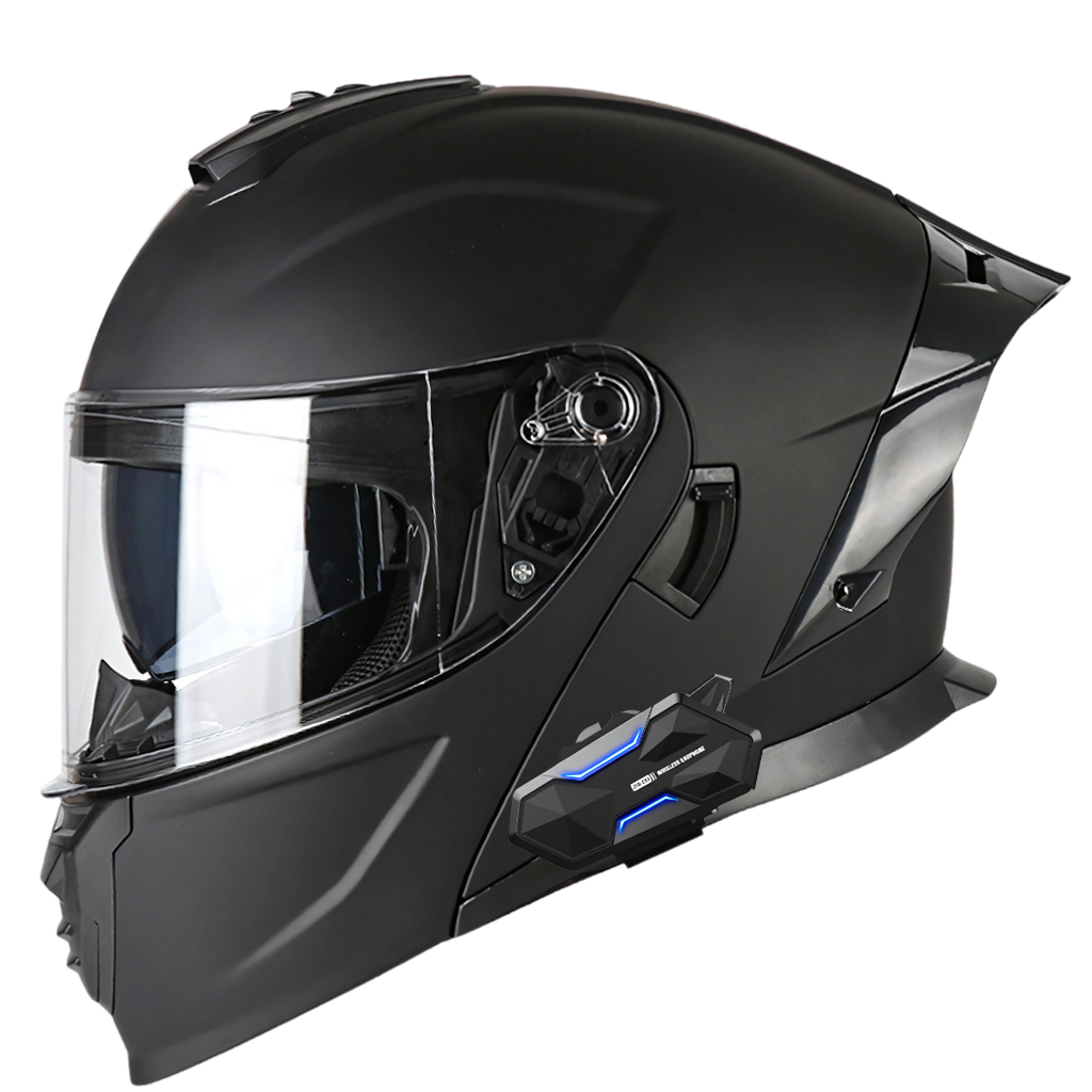 K4 Intercom Modular Helmet with Bluetooth – 2-8 Riders Intercom
