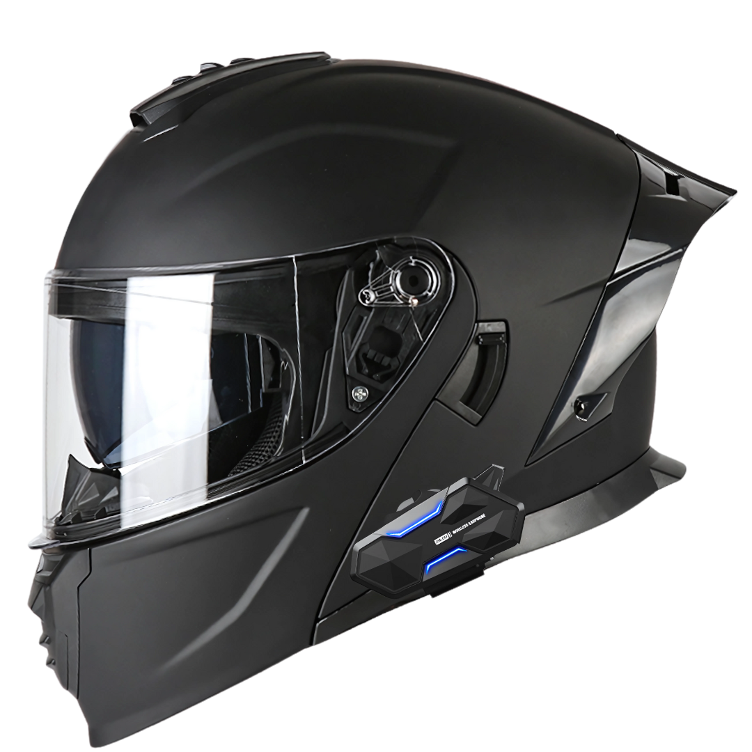 K4 Intercom Modular Helmet with Bluetooth – 2-8 Riders Intercom
