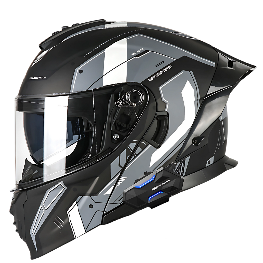 K4 Intercom Modular Helmet with Bluetooth – 2-8 Riders Intercom