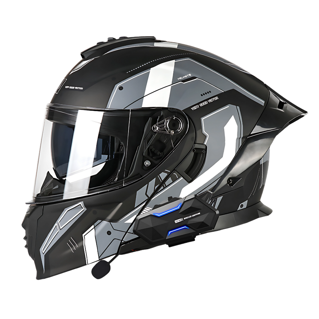 K4 Intercom Modular Helmet with Bluetooth – 2-8 Riders Intercom