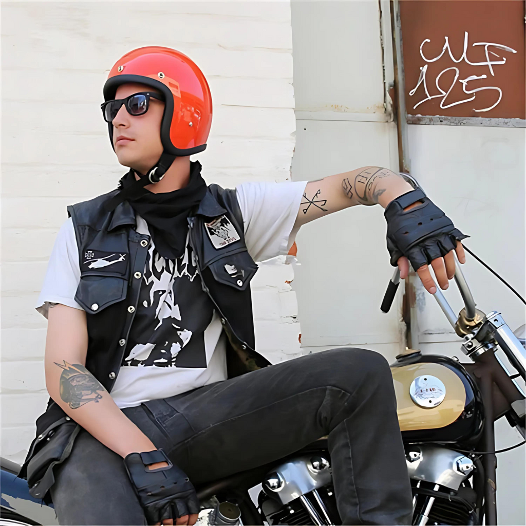 Classic Cruiser Open Face Helmet