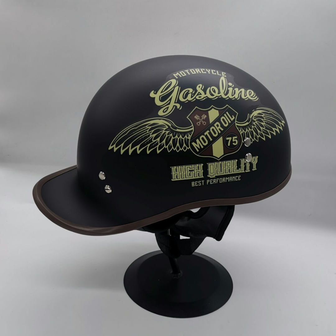 TAKIZAWA Half Helmet - Curved Style