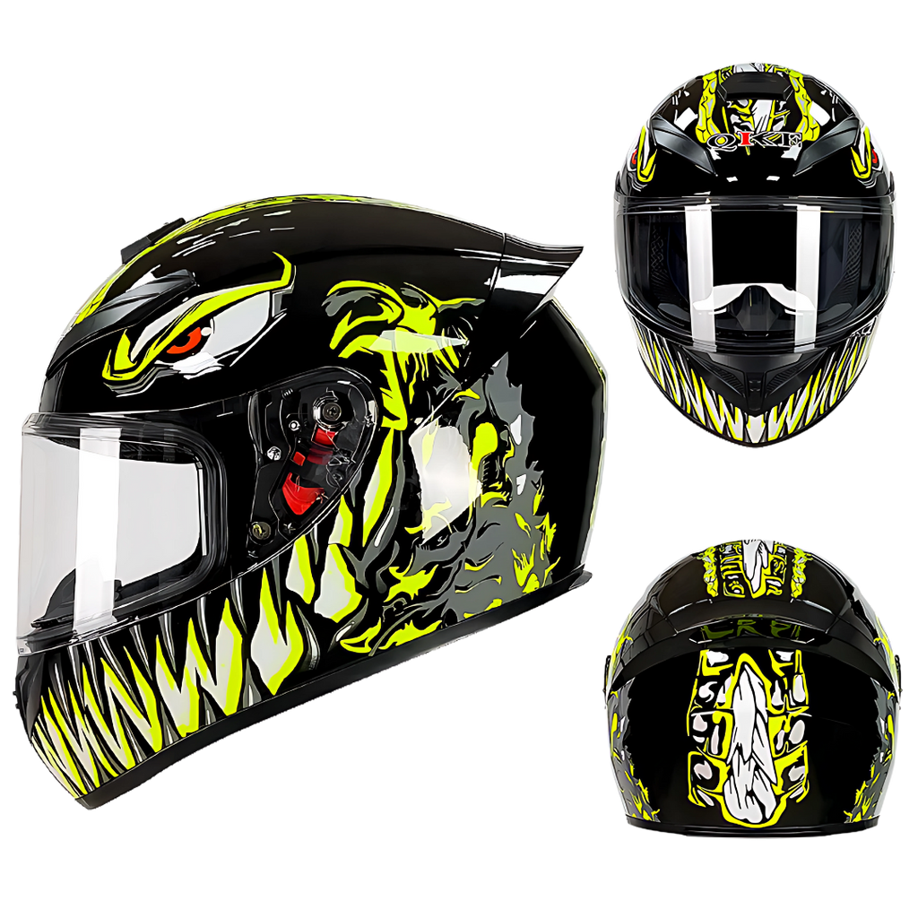 VortexX Full-Face Motorcycle Helmet