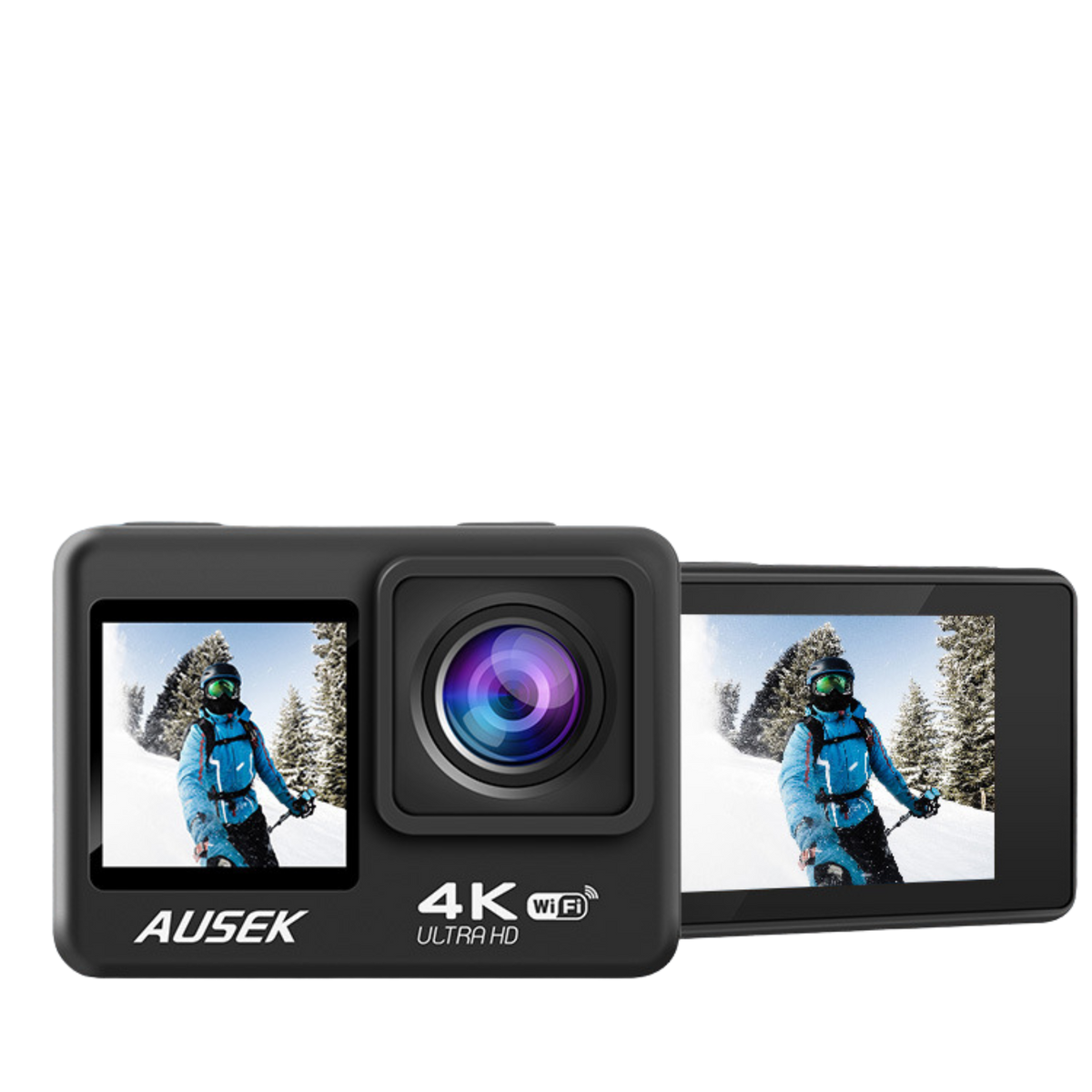 RiderX 5K Touch Dual Screen Action Camera