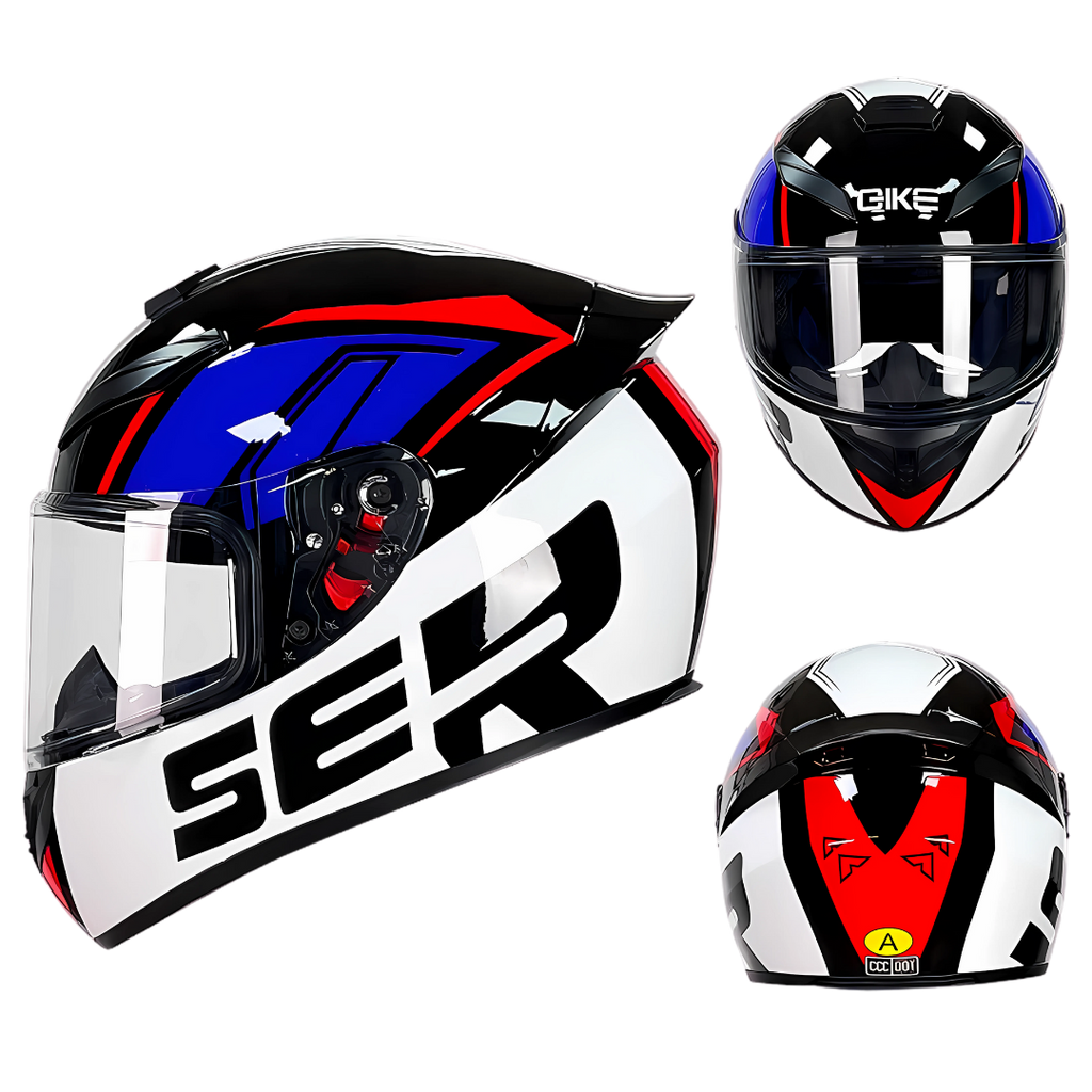 VortexX Full-Face Motorcycle Helmet