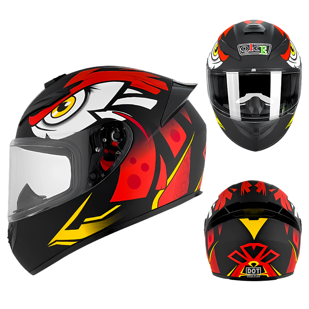 VortexX Full-Face Motorcycle Helmet