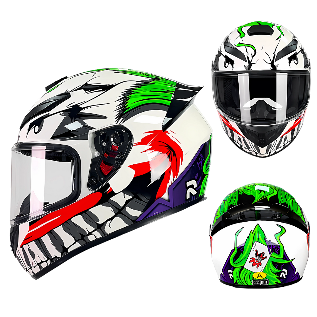 VortexX Full-Face Motorcycle Helmet