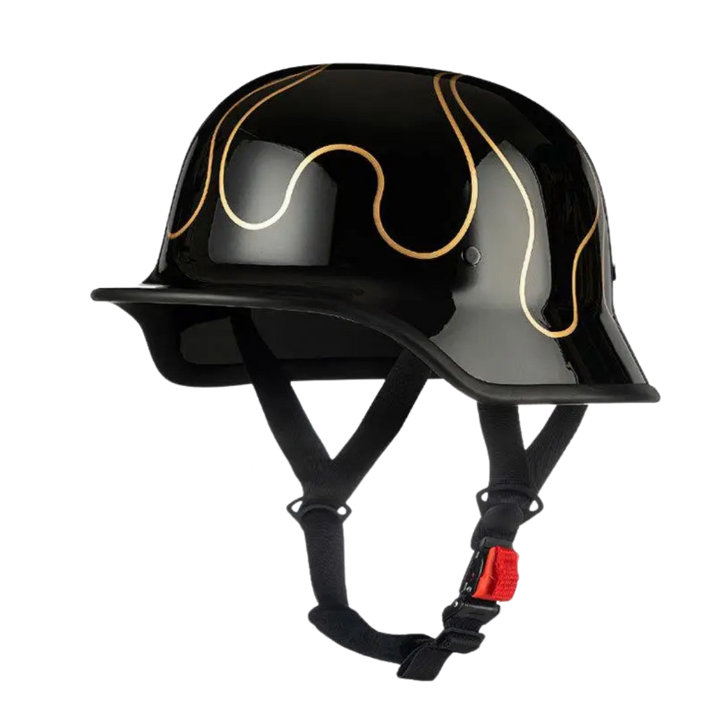 Premium German Motorcycle Half Helmet: Lightweight, Comfort Safety