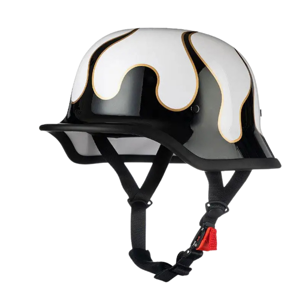 Premium German Motorcycle Half Helmet: Lightweight, Comfort Safety