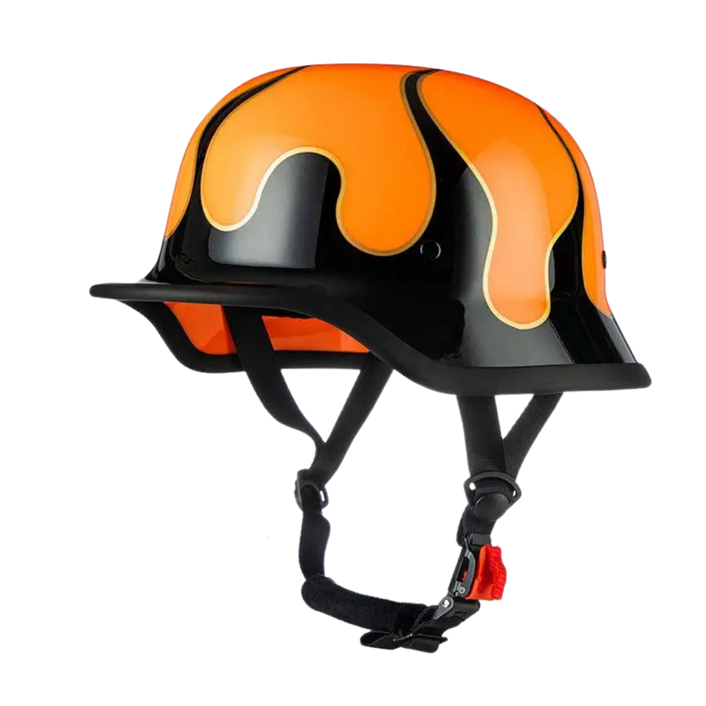 Premium German Motorcycle Half Helmet: Lightweight, Comfort Safety