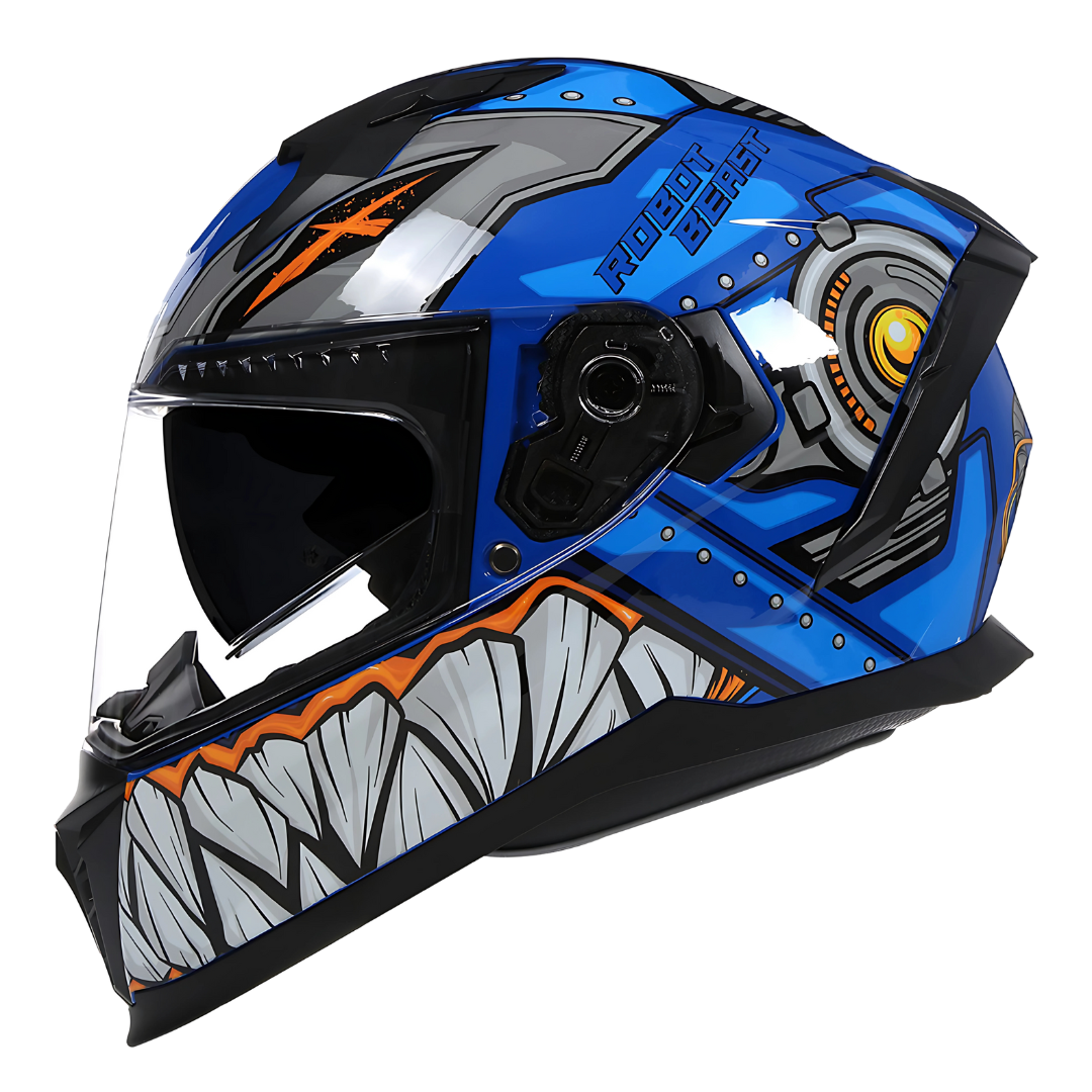 X7 Full Face Helmet – ABS Hard Shell, Anti-Fog