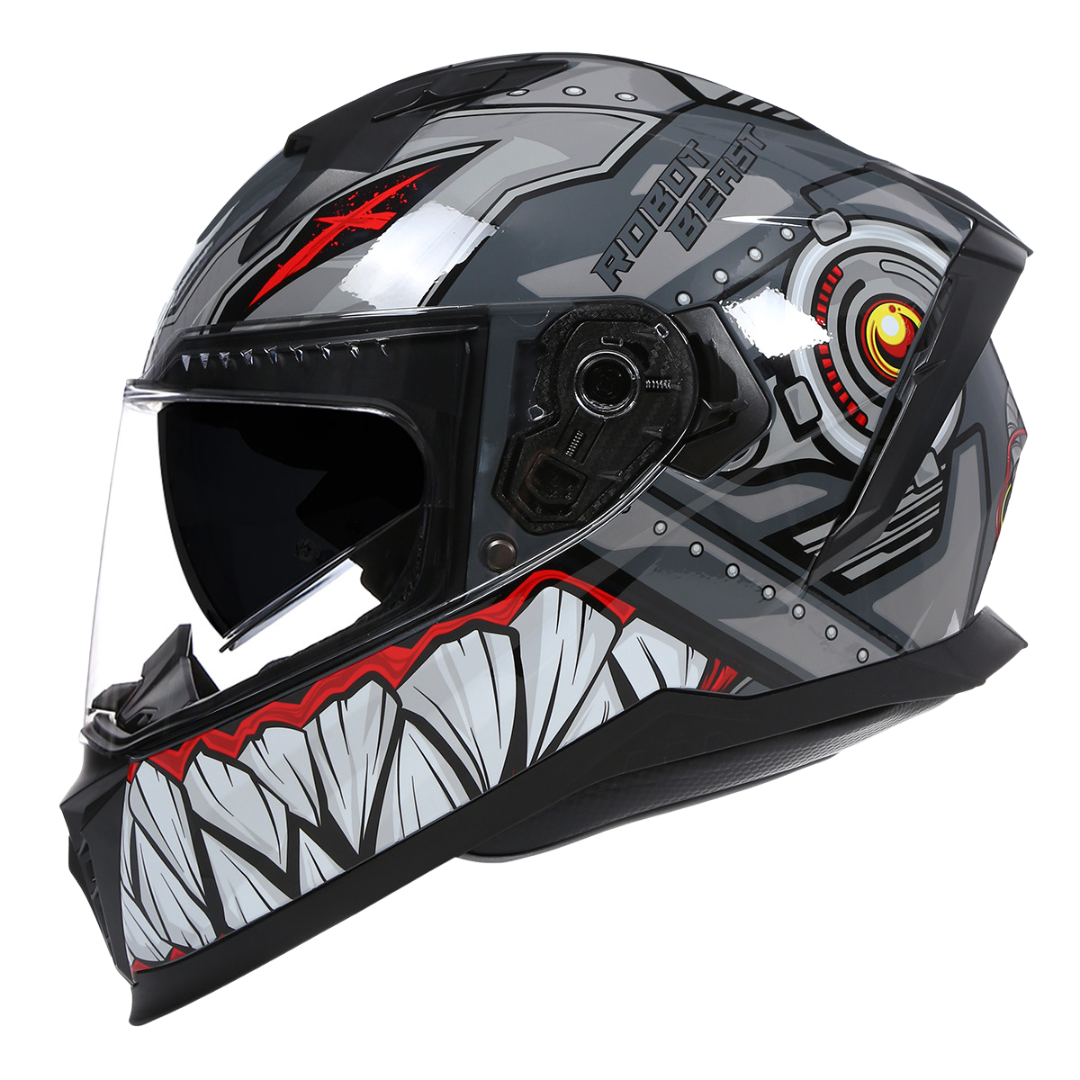 X7 Full Face Helmet – ABS Hard Shell, Anti-Fog