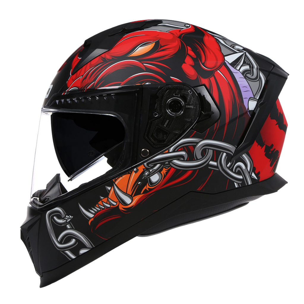 X7 Full Face Helmet – ABS Hard Shell, Anti-Fog
