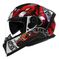 X7 Full Face Helmet – ABS Hard Shell, Anti-Fog