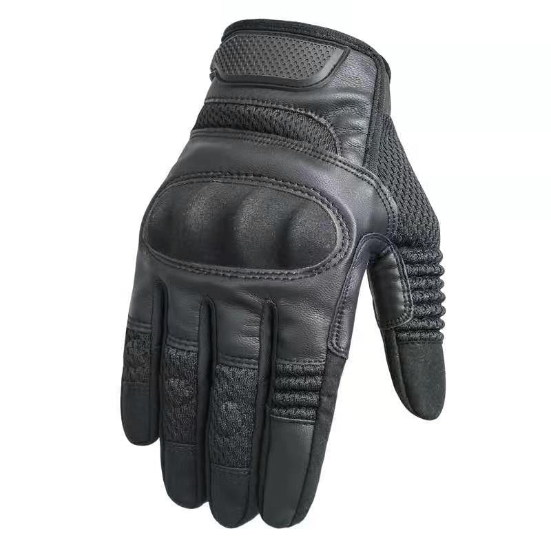Motorcycle Retro Leather Gloves