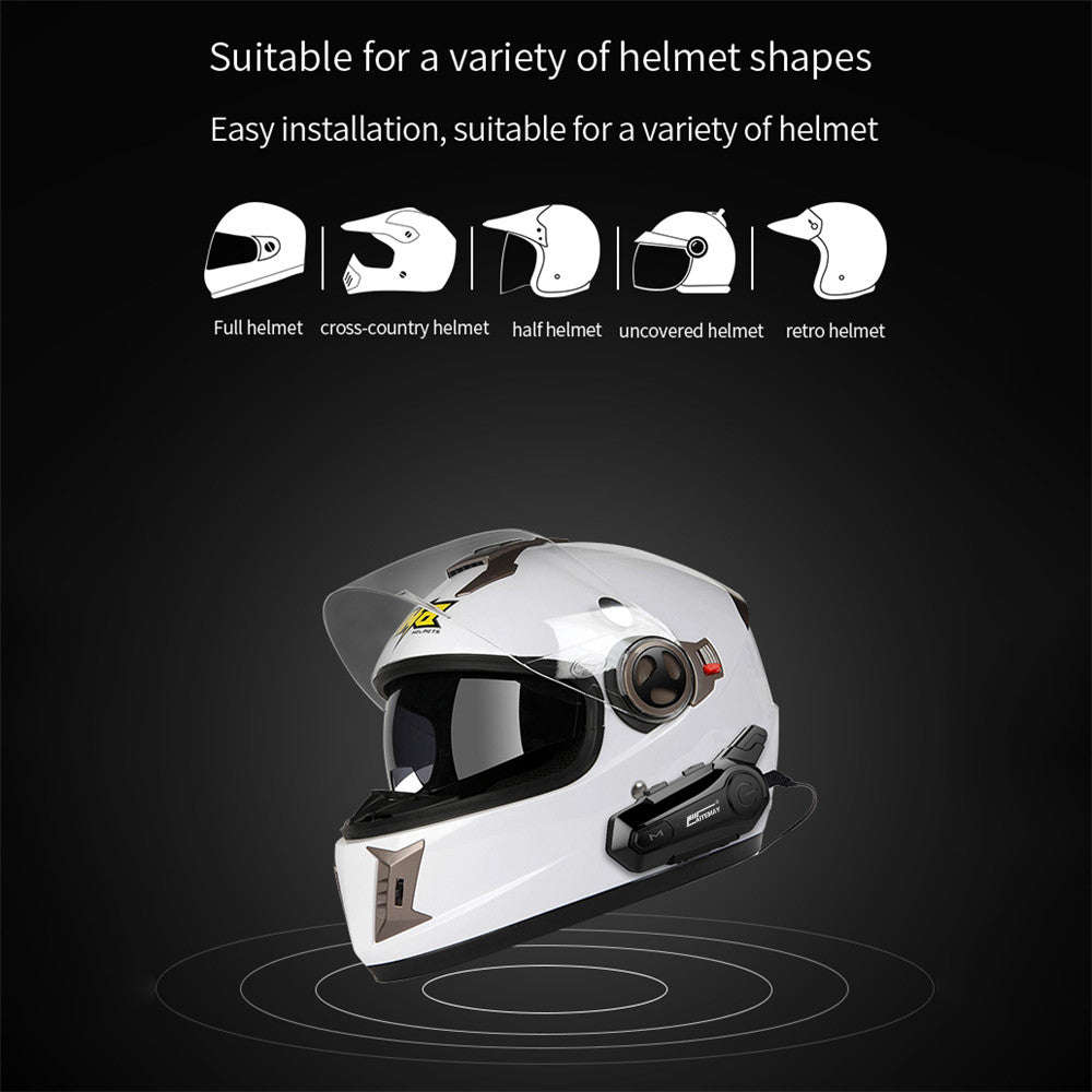 BikerLink 5.0: Intercom Bluetooth Headset