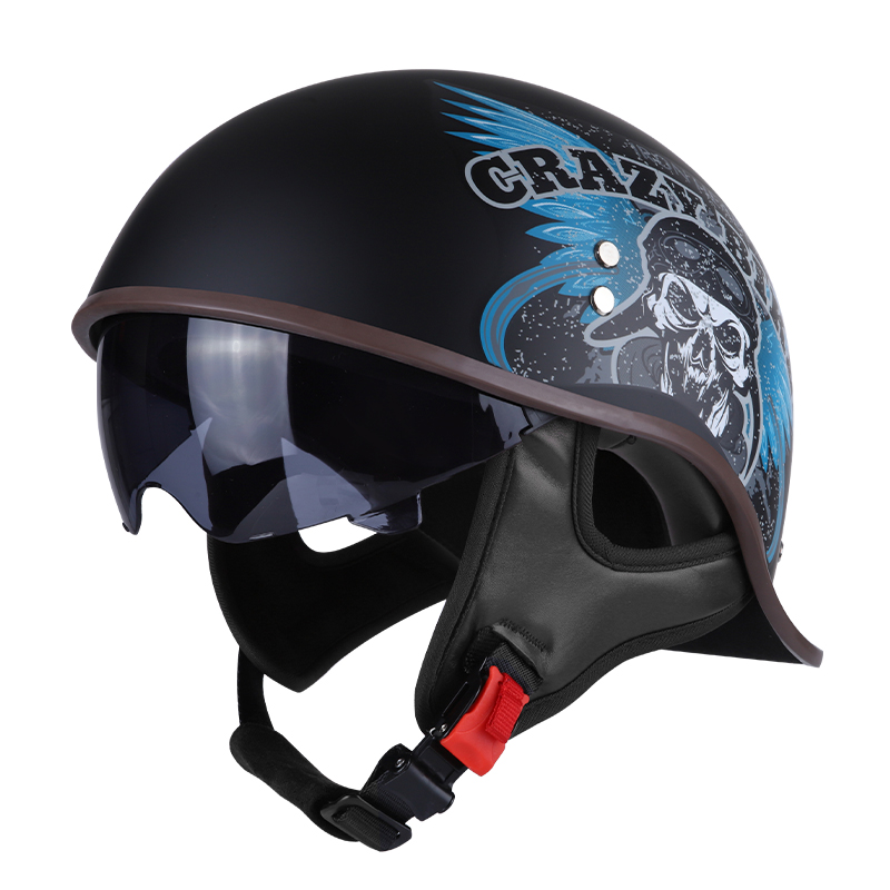 TAKIZAWA Half Helmet - Curved Style
