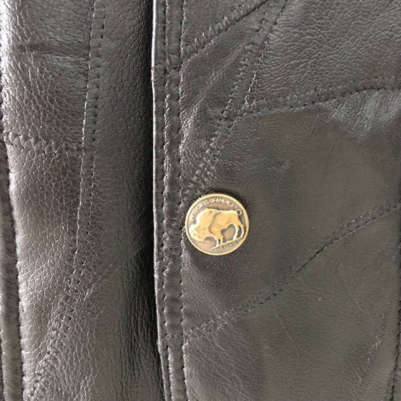 Classic Leather Biker Vest