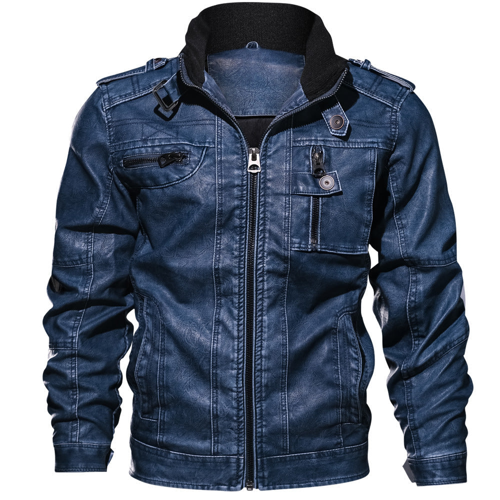 Street Biker Leather Jacket