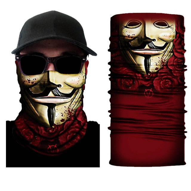 Skull Faces Premium Bandana