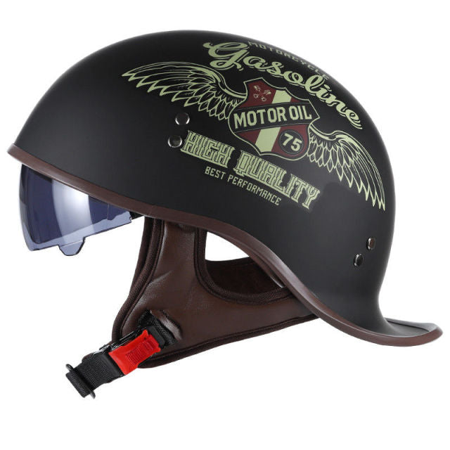 TAKIZAWA Half Helmet - Curved Style