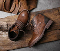 Motorcycle Trainer Men's Biker Boots