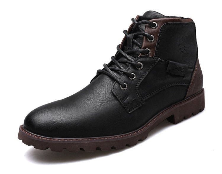 Motorcycle Trainer Men's Biker Boots